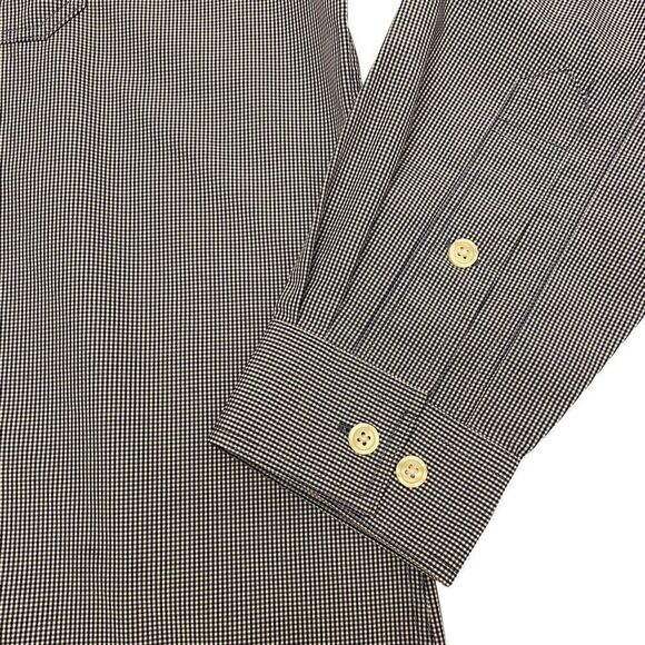 Oobe Team Style Chikfila Blue and White Check Long Sleeve Button Down Shirt Sz X - Picture 4 of 16